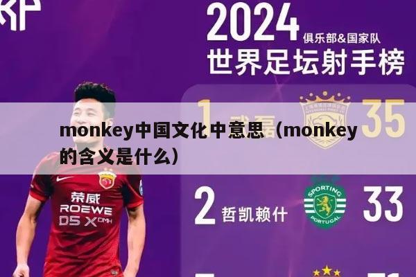 monkey中国文化中意思（monkey的含义是什么）