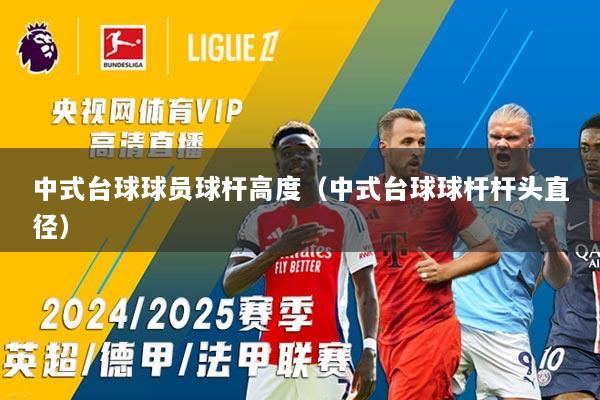 中式台球球员球杆高度（中式台球球杆杆头直径）